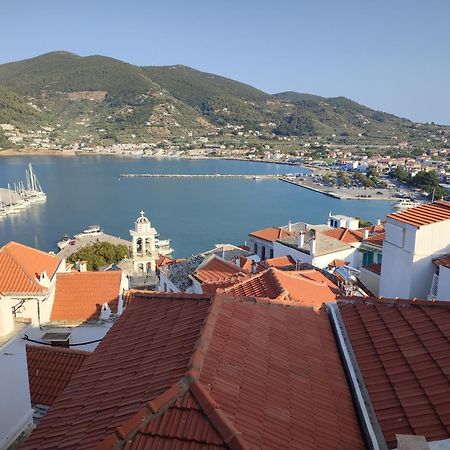 Kastro House Villa Skopelos Town Bagian luar foto