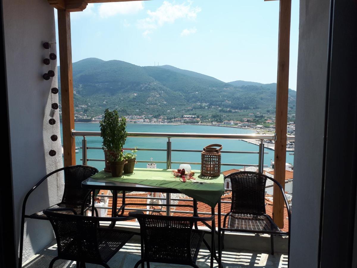 Kastro House Villa Skopelos Town Bagian luar foto