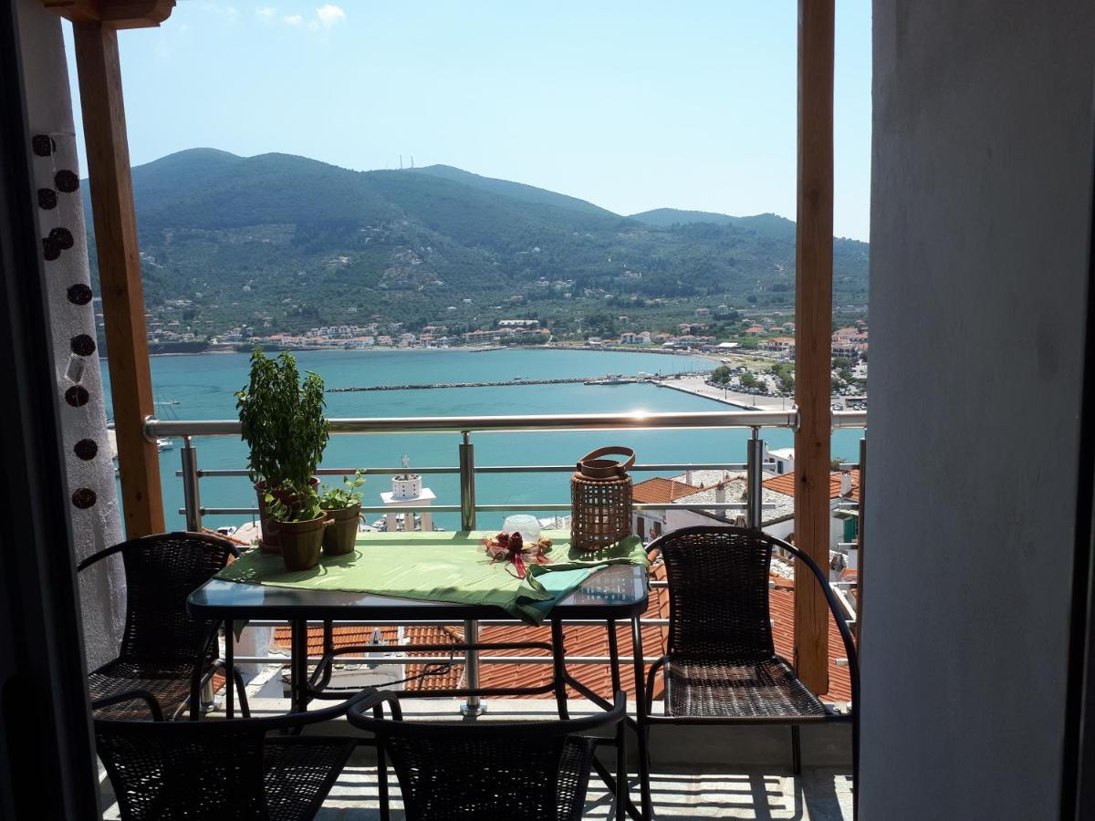 Kastro House Villa Skopelos Town Bagian luar foto