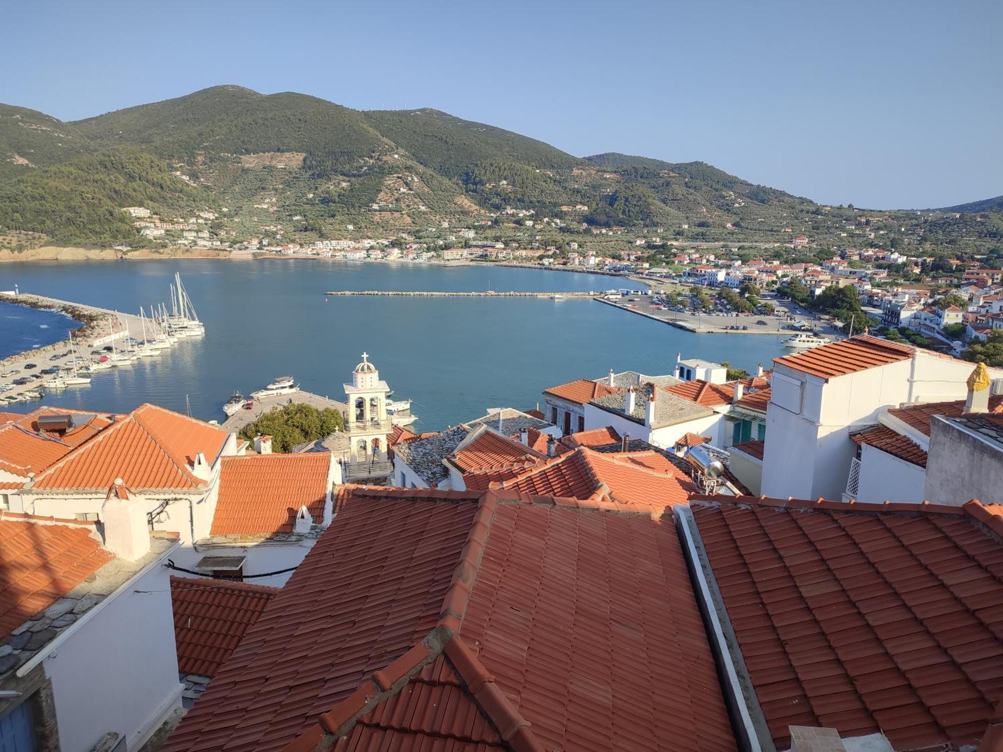 Kastro House Villa Skopelos Town Bagian luar foto
