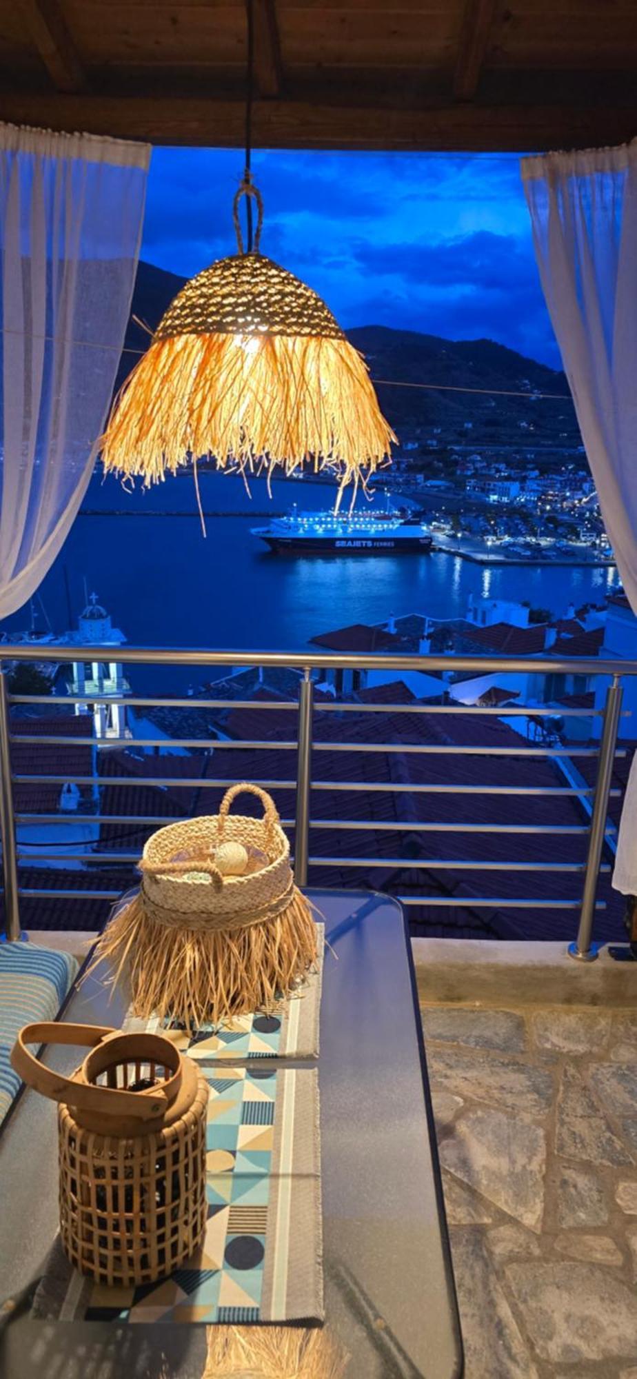 Kastro House Villa Skopelos Town Bagian luar foto
